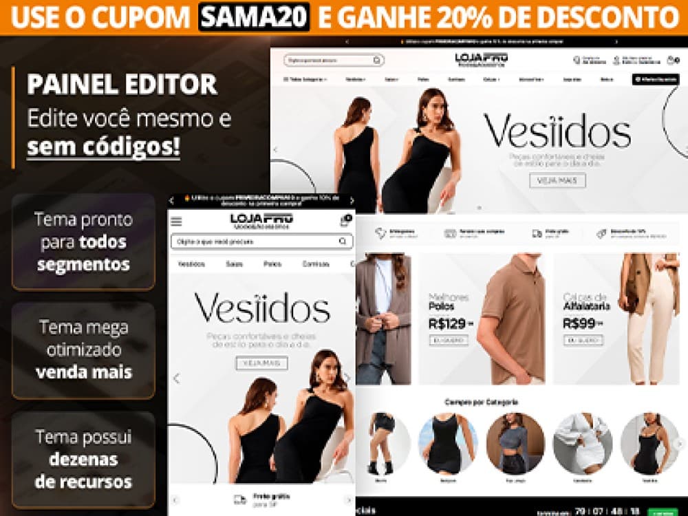 LOJA PRO - Moda e Acessórios