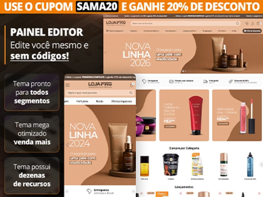 LOJA PRO - Beleza e Cosméticos