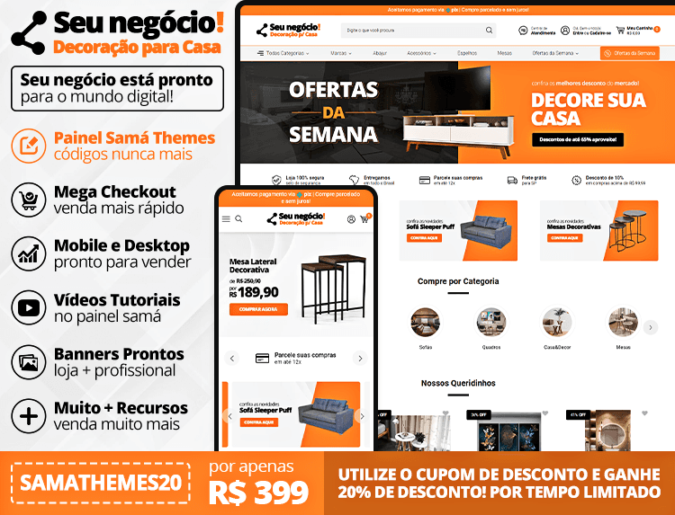 Seu negócio! - Casa e Decoração